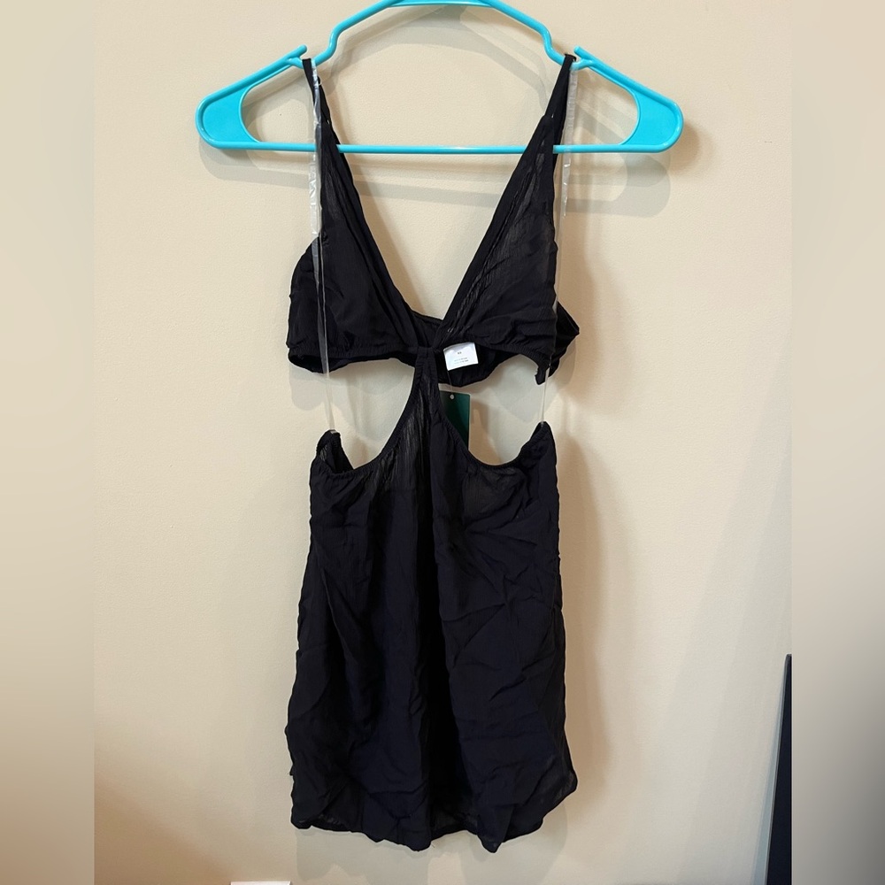 Wild Fable Black Swim Coverup